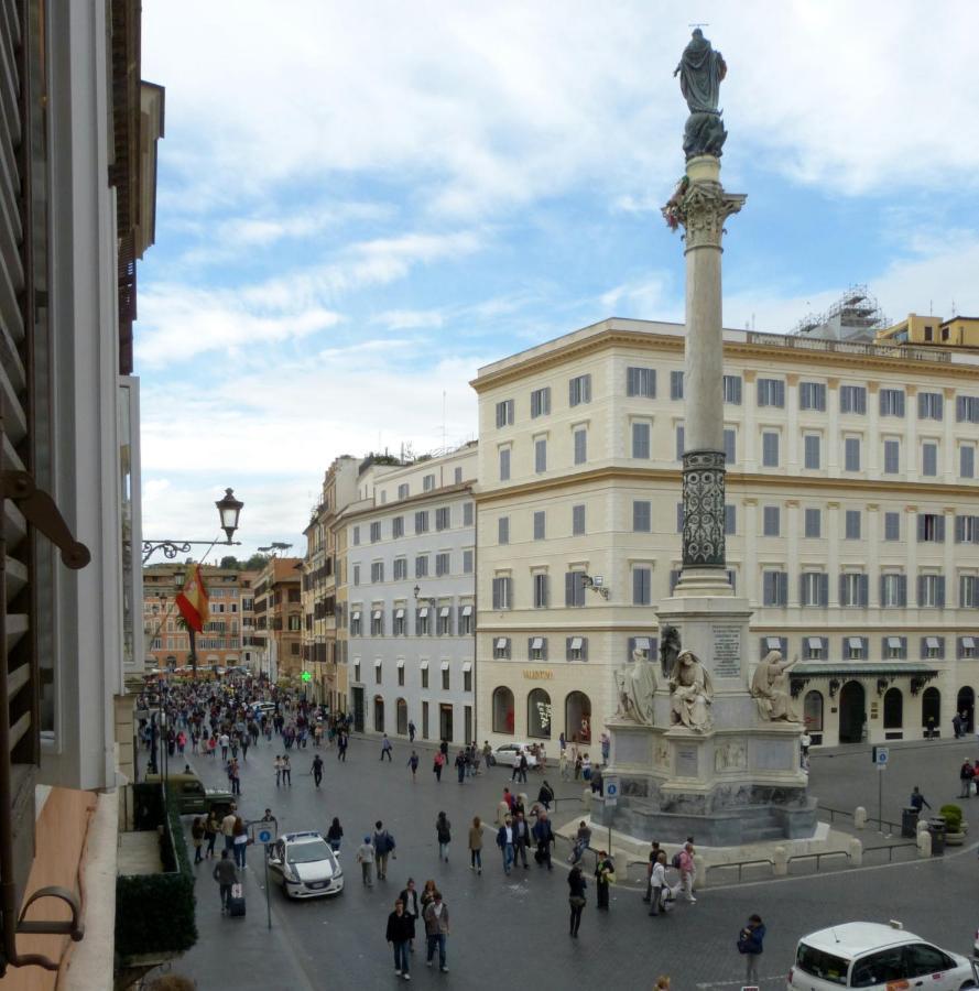 Apartment Spanish Steps With Panoramic Roof-Terrace Roma Esterno foto
