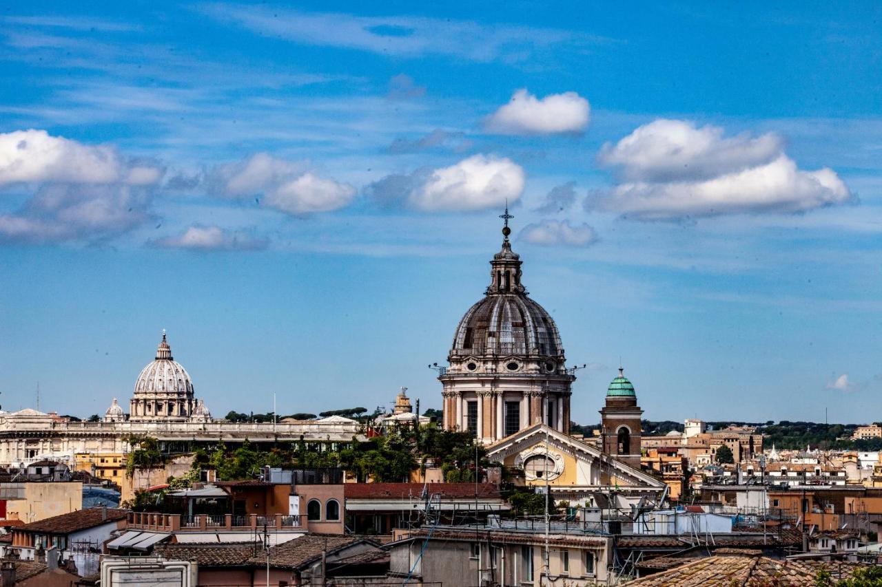 Apartment Spanish Steps With Panoramic Roof-Terrace Roma Esterno foto