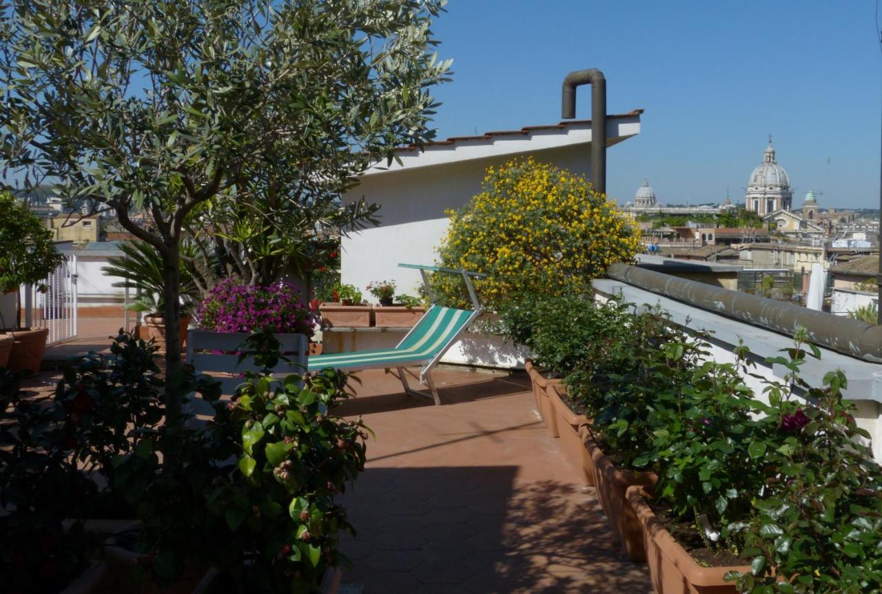 Apartment Spanish Steps With Panoramic Roof-Terrace Roma Esterno foto