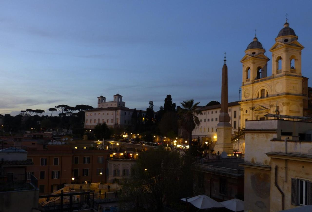 Apartment Spanish Steps With Panoramic Roof-Terrace Roma Esterno foto