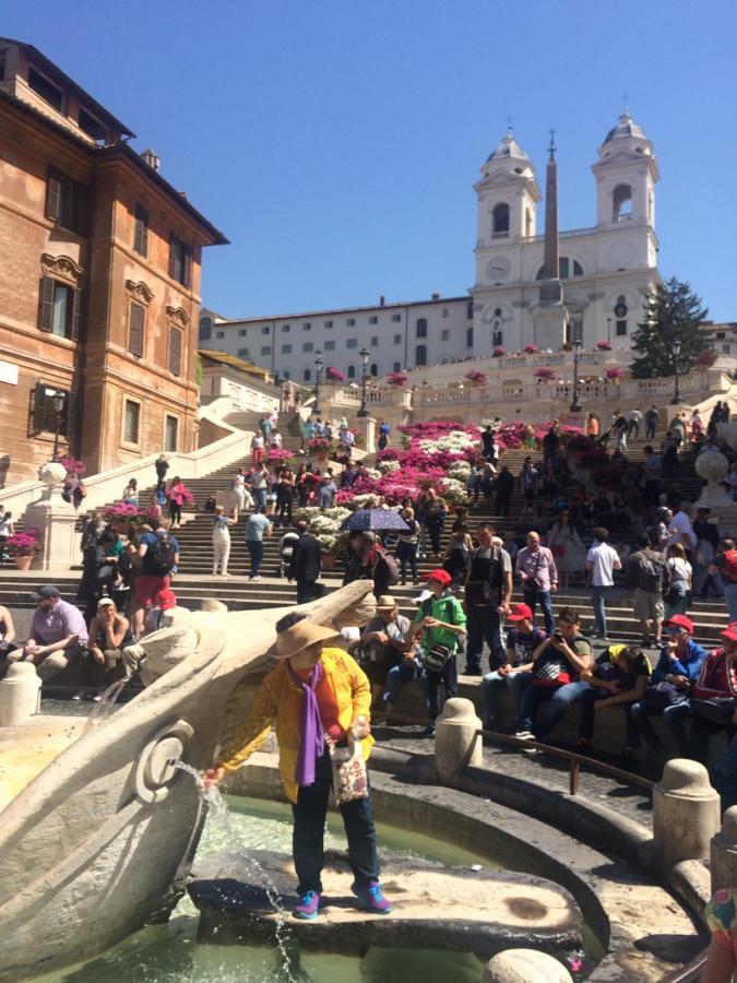 Apartment Spanish Steps With Panoramic Roof-Terrace Roma Esterno foto